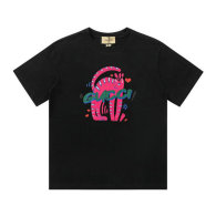 Gucci Short Round Collar T-shirt XS-L (140)