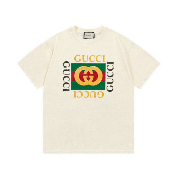 Gucci Short Round Collar T-shirt XS-L (174)