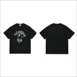 Bape Short Round Collar T-shirt S-XXL (82)
