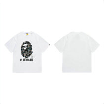 Bape Short Round Collar T-shirt S-XXL (34)