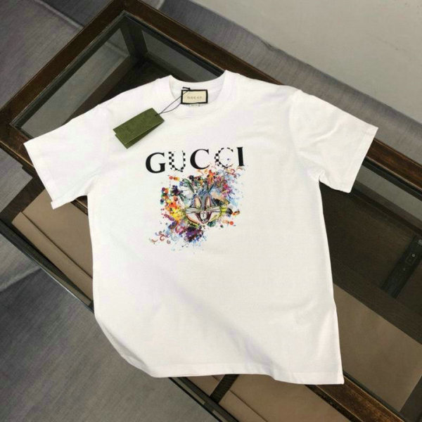 Gucci Short Round Collar T-shirt XS-L (37)
