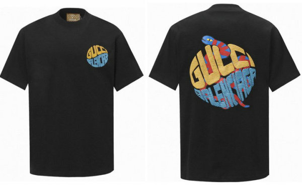 Gucci Short Round Collar T-shirt XS-L (15)