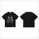 Bape Short Round Collar T-shirt S-XXL (100)