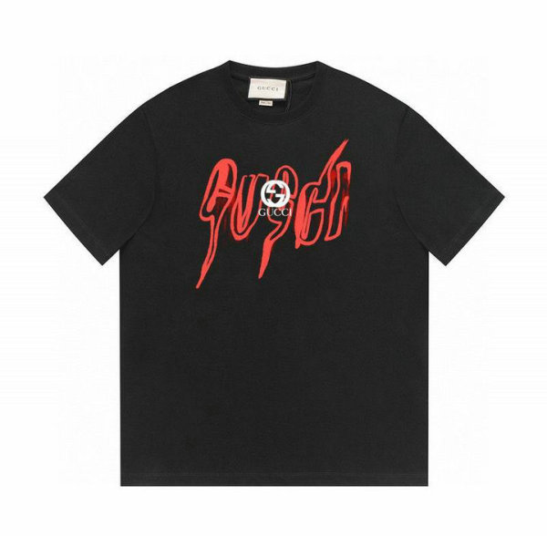 Gucci Short Round Collar T-shirt XS-L (82)