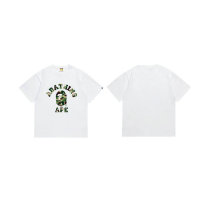 Bape Short Round Collar T-shirt S-XXL (136) Bape Short Round Collar T-shirt S-XXL (136)