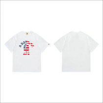 Bape Short Round Collar T-shirt S-XXL (77) Bape Short Round Collar T-shirt S-XXL (77)