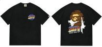 Bape Short Round Collar T-shirt S-XXL (20) Bape Short Round Collar T-shirt S-XXL (20)