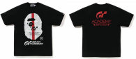 Bape Short Round Collar T-shirt M-XXXL (55)