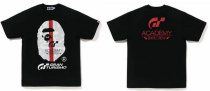 Bape Short Round Collar T-shirt M-XXXL (55) Bape Short Round Collar T-shirt M-XXXL (55)