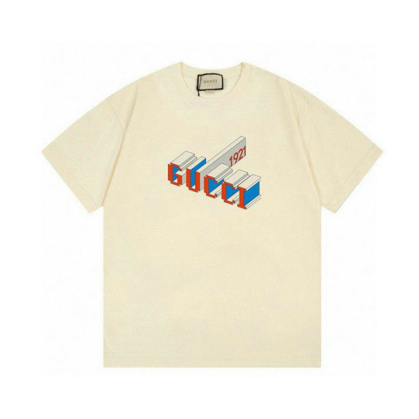 Gucci Short Round Collar T-shirt XS-L (103)