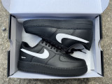 Authentic Supreme x Nike Air Force 1 Low Black/White