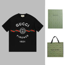 Gucci Short Round Collar T-shirt XS-L (3) Gucci Short Round Collar T-shirt XS-L (3)