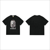 Bape Short Round Collar T-shirt S-XXL (57)