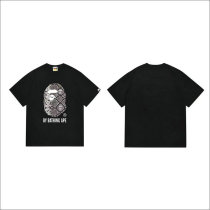 Bape Short Round Collar T-shirt S-XXL (57) Bape Short Round Collar T-shirt S-XXL (57)