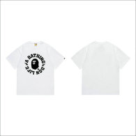 Bape Short Round Collar T-shirt S-XXL (29)