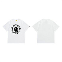 Bape Short Round Collar T-shirt S-XXL (29) Bape Short Round Collar T-shirt S-XXL (29)