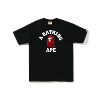 Bape Short Round Collar T-shirt M-XXXL (16)