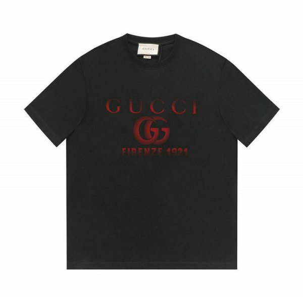 Gucci Short Round Collar T-shirt XS-L (194)