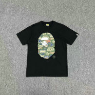 Bape Short Round Collar T-shirt M-XXXL (24)