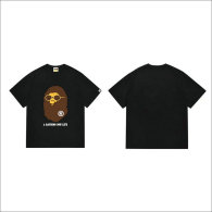 Bape Short Round Collar T-shirt S-XXL (44)