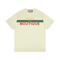 Gucci Short Round Collar T-shirt S-XL (12)