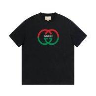Gucci Short Round Collar T-shirt S-XL (7)
