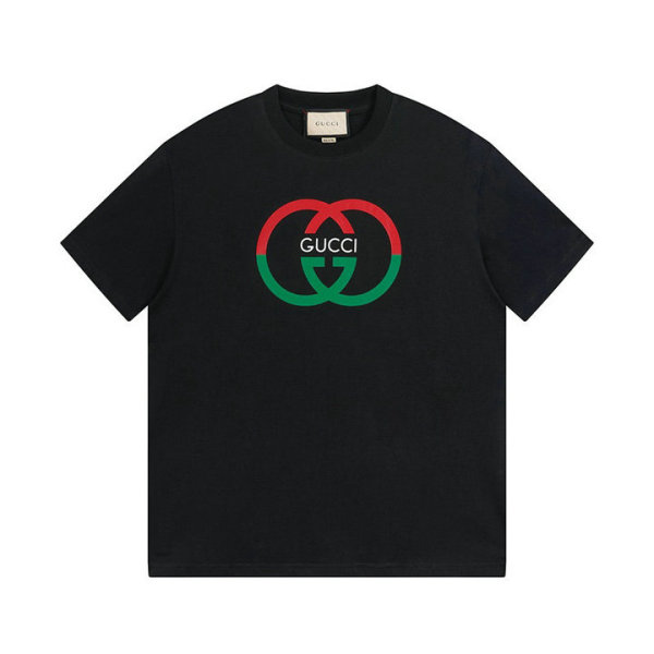 Gucci Short Round Collar T-shirt S-XL (7)