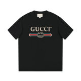 Gucci Short Round Collar T-shirt S-XL (25)