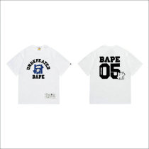 Bape Short Round Collar T-shirt S-XXL (26) Bape Short Round Collar T-shirt S-XXL (26)