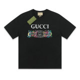 Gucci Short Round Collar T-shirt XS-L (44)