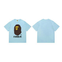 Bape Short Round Collar T-shirt S-XXL (5) Bape Short Round Collar T-shirt S-XXL (5)