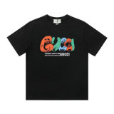 Gucci Short Round Collar T-shirt XS-L (107)