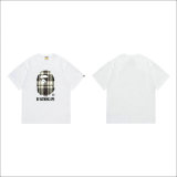Bape Short Round Collar T-shirt S-XXL (67)