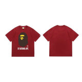 Bape Short Round Collar T-shirt S-XXL (9)