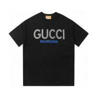 Gucci Short Round Collar T-shirt S-XL (17)
