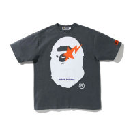 Bape Short Round Collar T-shirt M-XXXL (8)