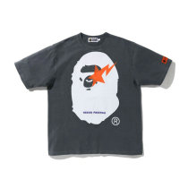 Bape Short Round Collar T-shirt M-XXXL (8)