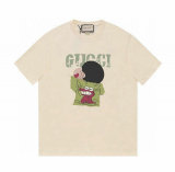Gucci Short Round Collar T-shirt XS-L (62)