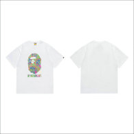 Bape Short Round Collar T-shirt S-XXL (41)