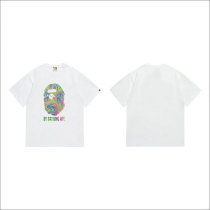 Bape Short Round Collar T-shirt S-XXL (41) Bape Short Round Collar T-shirt S-XXL (41)