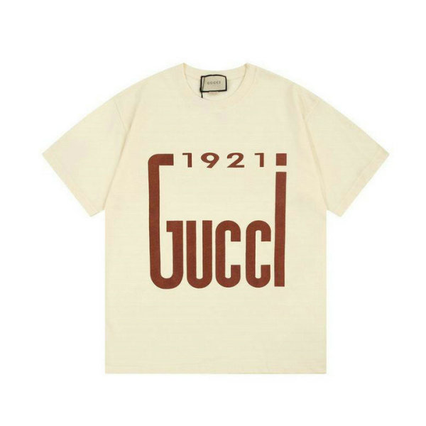 Gucci Short Round Collar T-shirt XS-L (2)