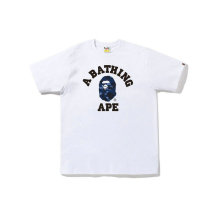 Bape Short Round Collar T-shirt M-XXXL (14)