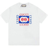 Gucci Short Round Collar T-shirt XS-L (197)