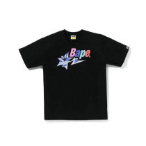 Bape Short Round Collar T-shirt M-XXXL (83)