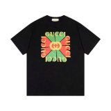 Gucci Short Round Collar T-shirt S-XL (5)
