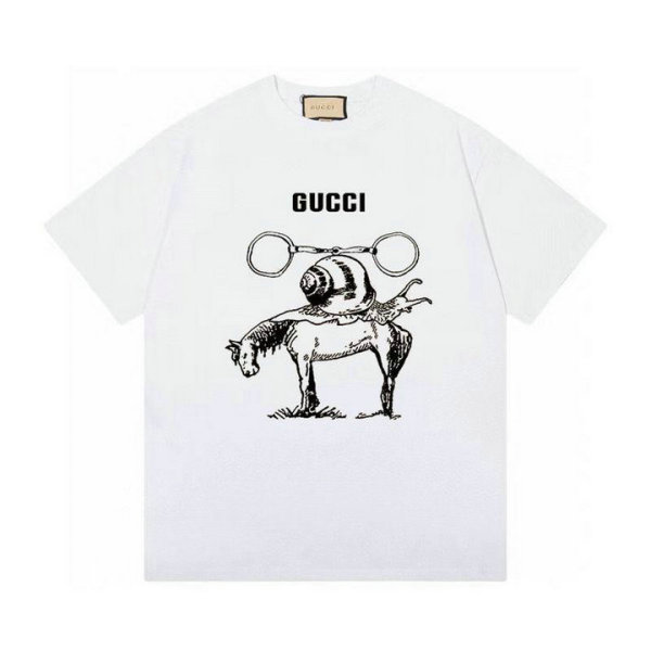 Gucci Short Round Collar T-shirt XS-L (69)