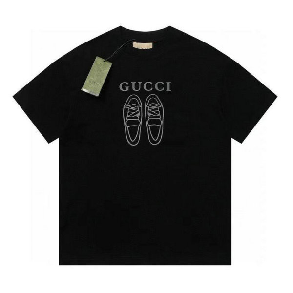 Gucci Short Round Collar T-shirt XS-L (163)