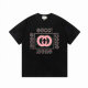 Gucci Short Round Collar T-shirt XS-L (168)