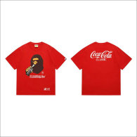 Bape Short Round Collar T-shirt S-XXL (54)