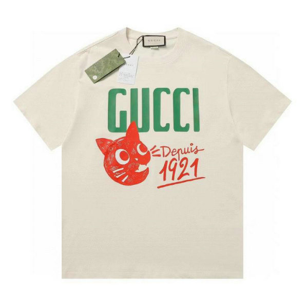 Gucci Short Round Collar T-shirt XS-L (167)